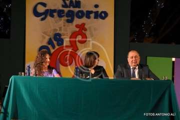 Pregón de las fiestas de San Gregorio 2018, en imágenes (II) (Foto Antonio Alí)